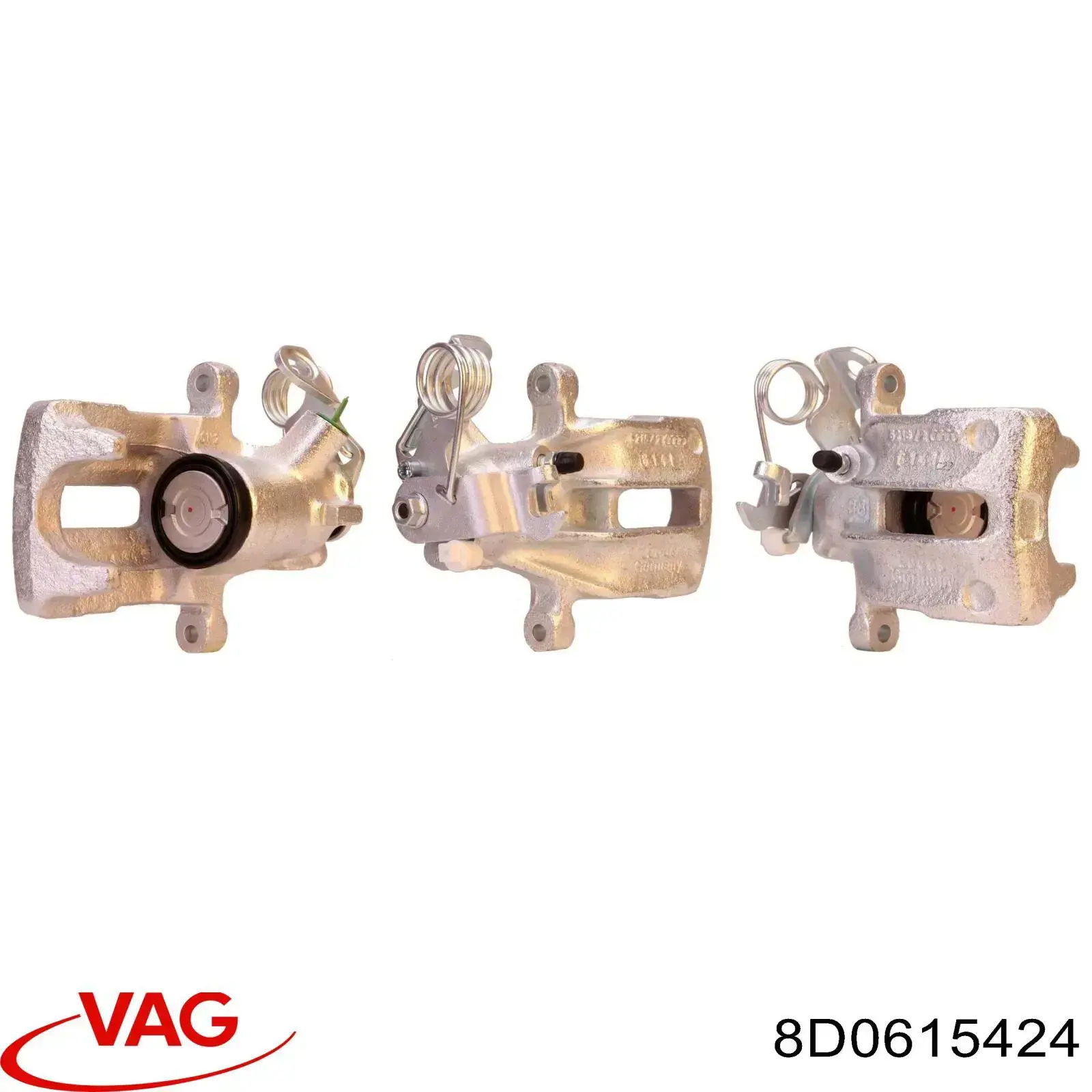 Pinza de freno trasera derecha VAG 8D0615424
