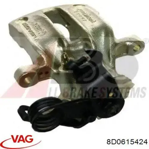 Pinza de freno trasera derecha VAG 8D0615424 precio, desde 56,08 EUR