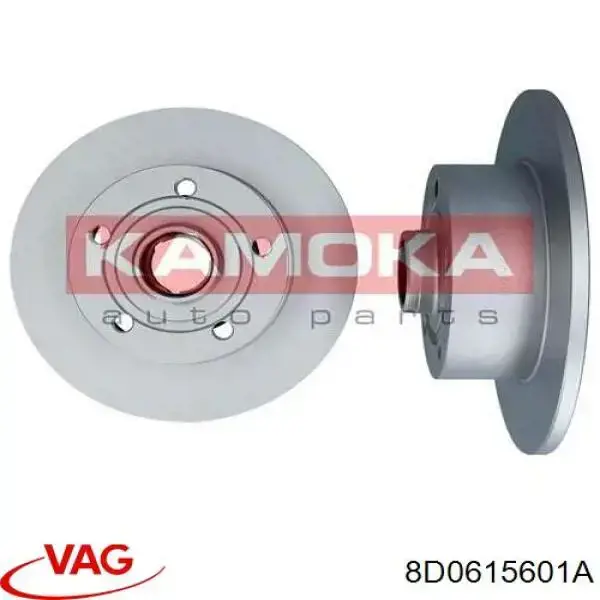 Comprar 8D0615601A VAG Disco de freno trasero