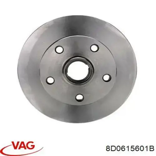Comprar 8D0615601B VAG Disco de freno trasero