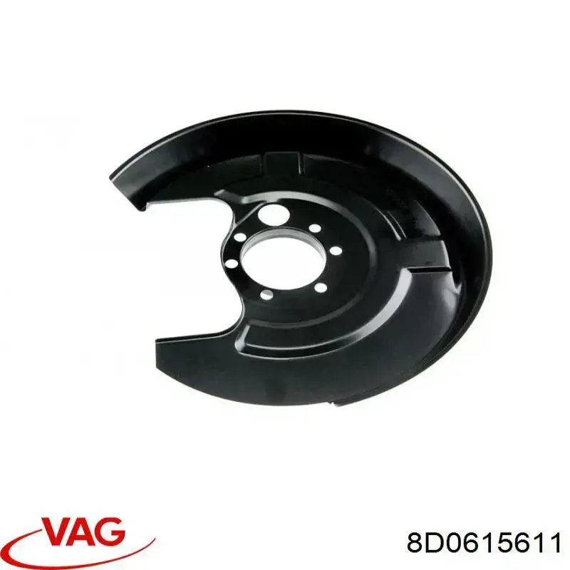 Protector de disco de freno trasero izquierdo VAG 8D0615611 precio, desde 20,09 EUR