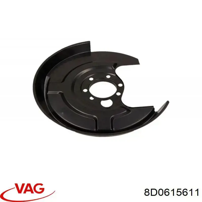 Comprar 8D0615611 VAG Protector de disco de freno trasero izquierdo