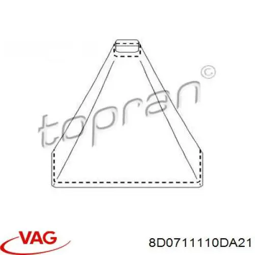 8D0711110DA21 VAG 