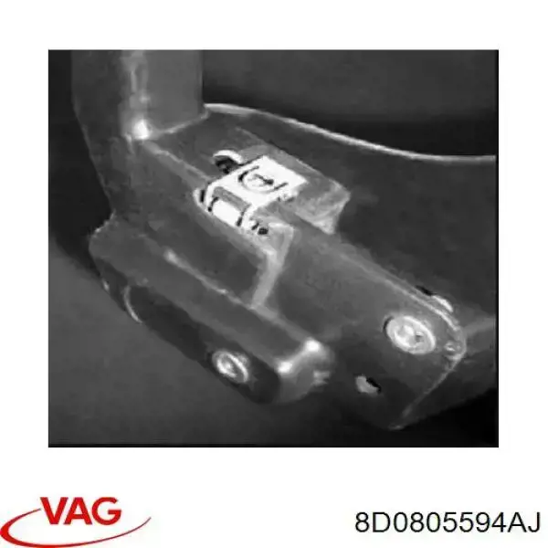 8D0805594AG VAG soporte de radiador completo