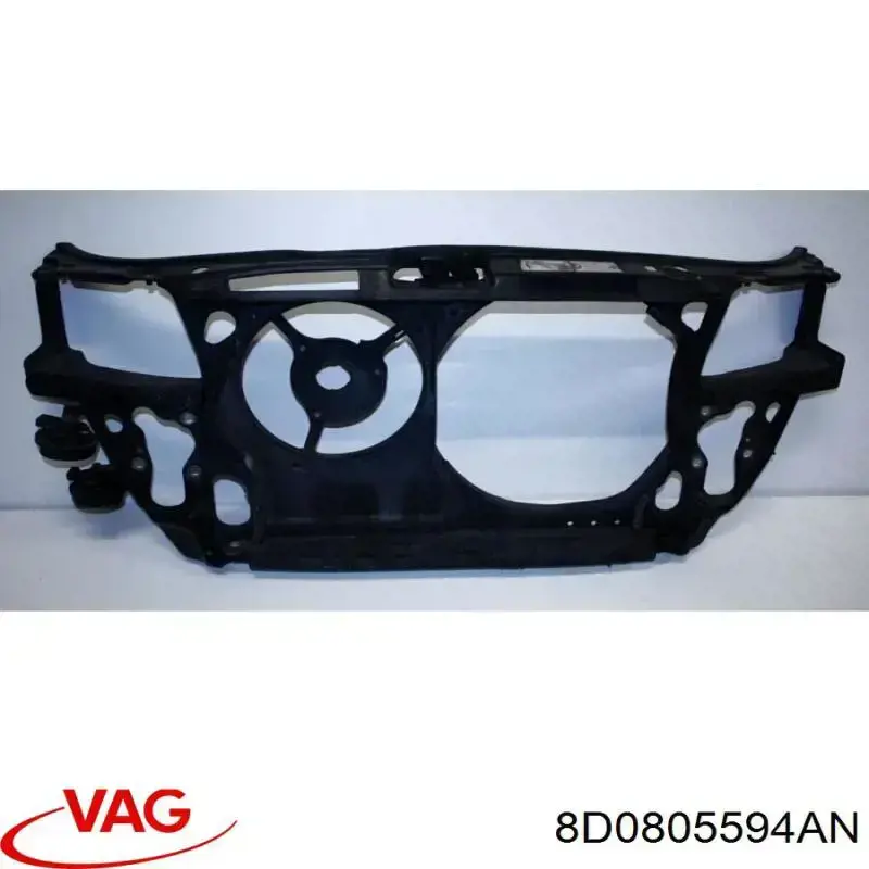 8D0805594AN VAG Soporte de radiador completo (panel de montaje para foco)