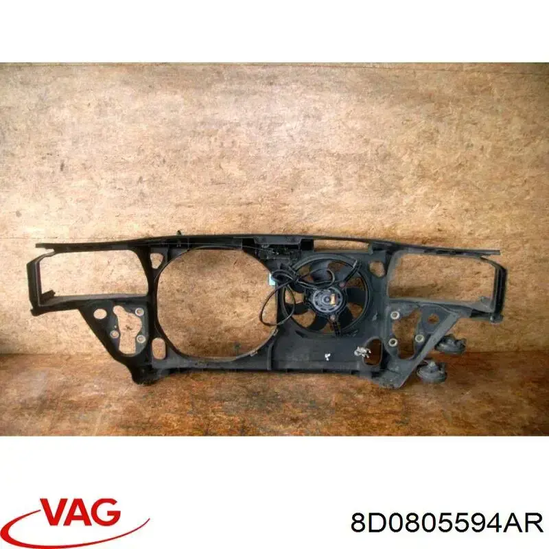 Panel de soporte del radiador y montaje de faros VAG 8D0805594AR precio, desde 189,79 EUR