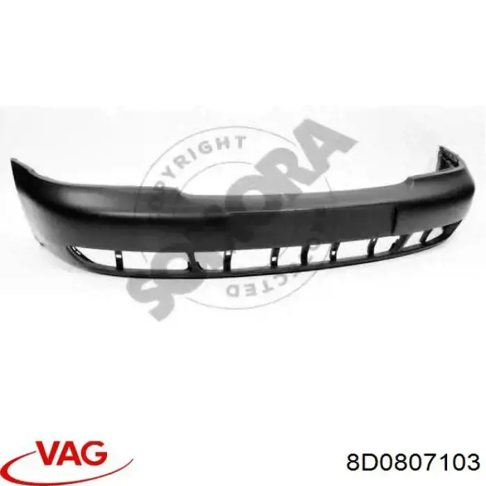Parachoques delantero VAG 8D0807103 precio, desde 128,77 EUR