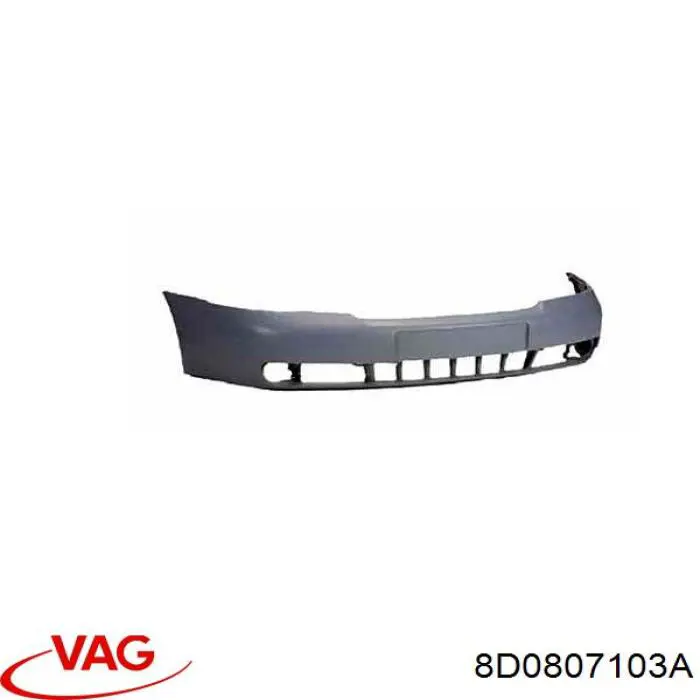Parachoques delantero VAG 8D0807103A precio, desde 457,08 EUR