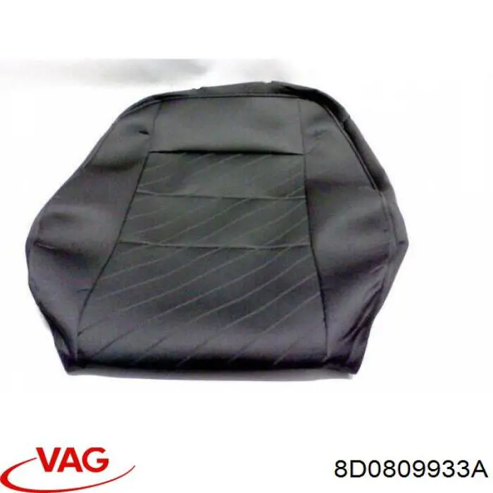 8D0809933A VAG Carcasa del tubo de llenado del tanque de combustible