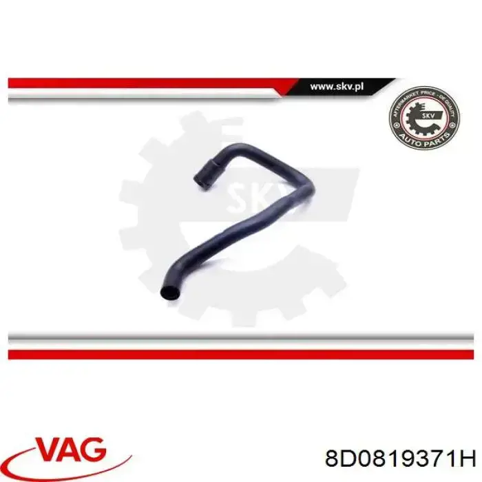 Comprar 8D0819371H VAG Manguera de calefacción, entrada