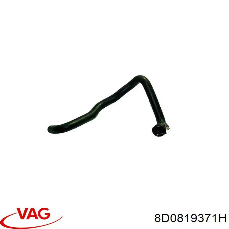 Manguera de calefacción, entrada 8D0819371H VAG