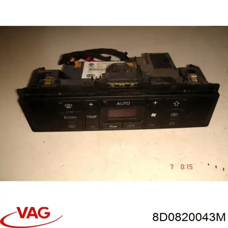 Módulo de modos de calefacción/aire acondicionado VAG 8D0820043M precio, desde 50,82 EUR