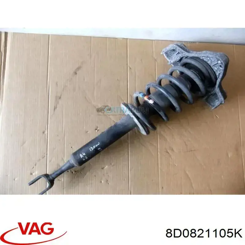Aleta delantera izquierda 8D0821105K VAG