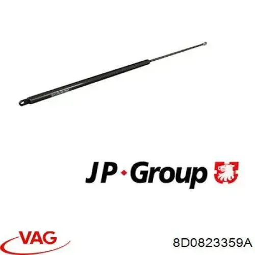 Muelle neumático, tapa delantera VAG 8D0823359A precio, desde 12,49 EUR