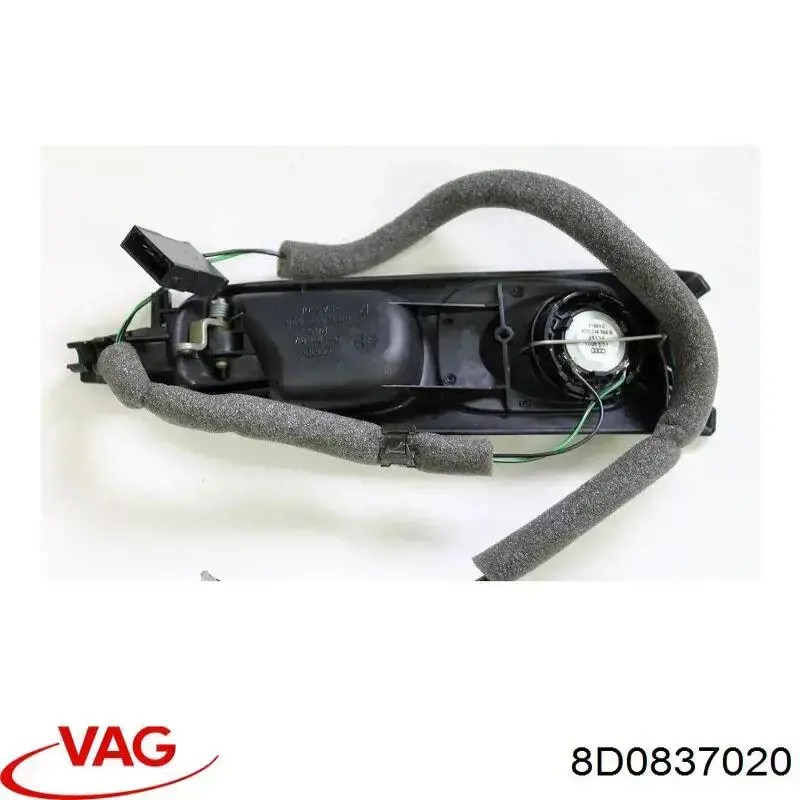 Manija interior de puerta delantera derecha 8D0837020 VAG