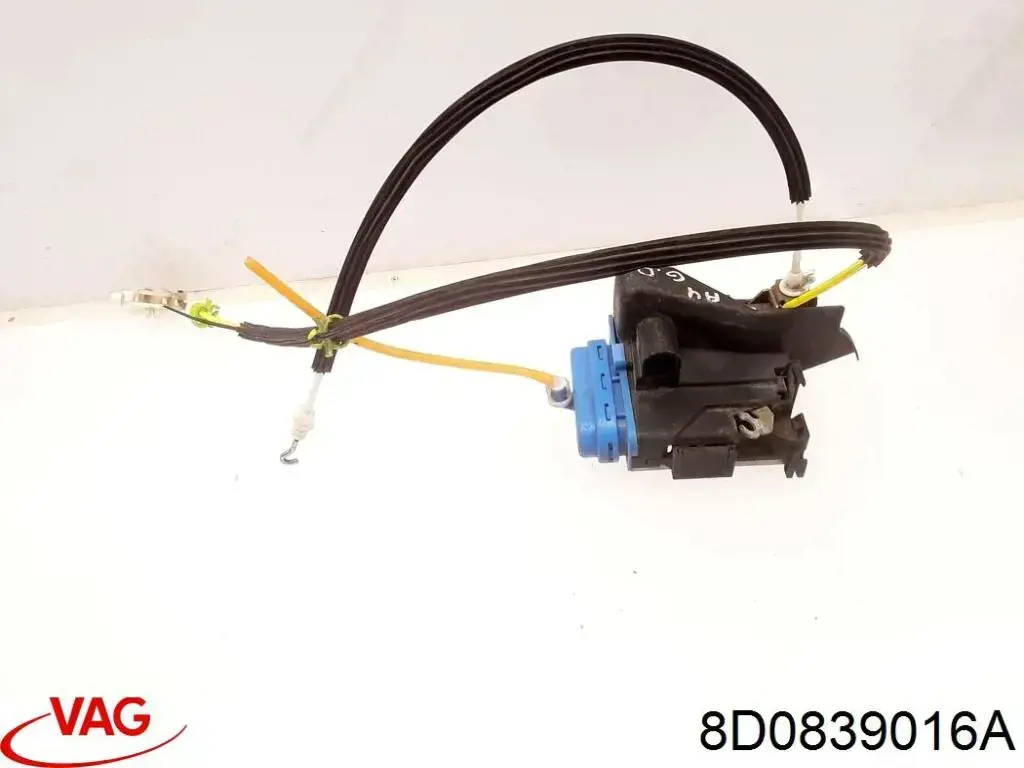 Cerradura de la puerta trasera derecha 8D0839016A VAG
