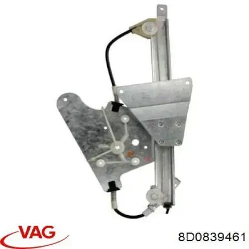 Comprar 8D0839461 VAG Mecanismo de elevalunas de la puerta trasera izquierda