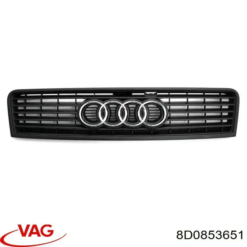 Parrilla 8D0853651J3FZ VAG