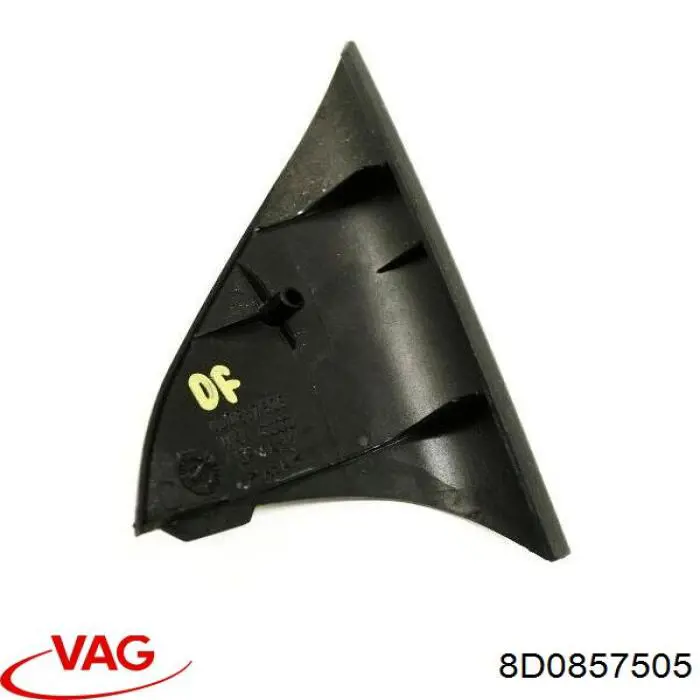 Cubierta interior de fijación del espejo izquierdo VAG 8D0857505 precio, desde 14,73 EUR