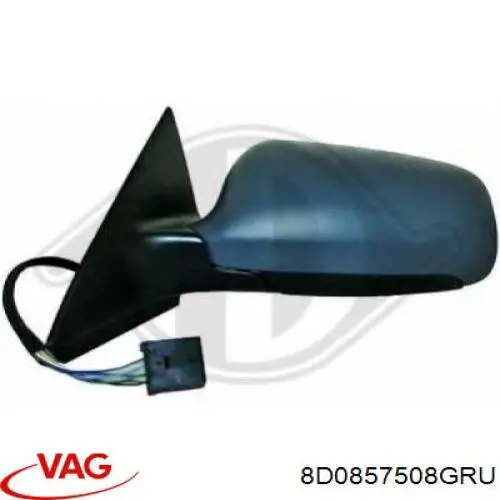 Cubierta de espejo retrovisor derecho VAG 8D0857508GRU precio, desde 32,89 EUR