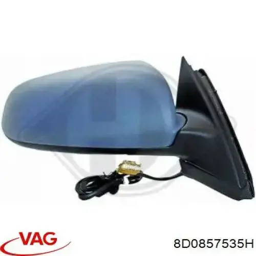Cristal de espejo retrovisor exterior izquierdo VAG 8D0857535H precio, desde  