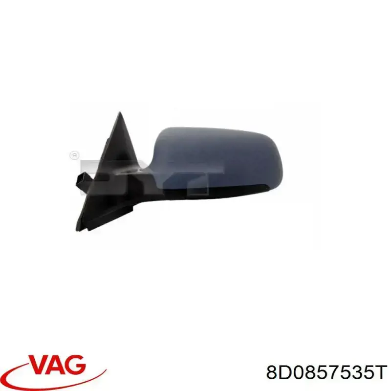 8D0857535T VAG cristal de espejo retrovisor exterior izquierdo