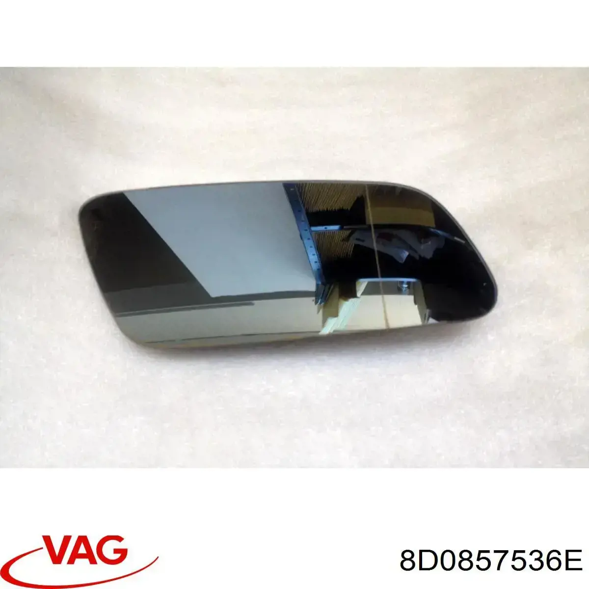 Cristal de espejo retrovisor derecho VAG 8D0857536E precio, desde 28,42 EUR