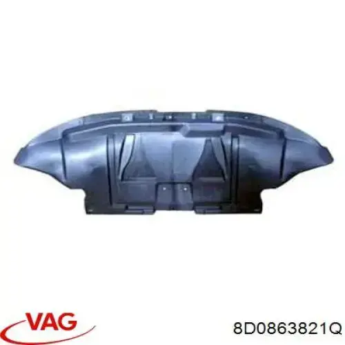 Comprar 8D0863821A VAG Protección delantera del motor
