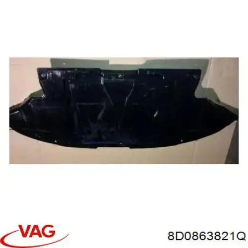 Protección delantera del motor 8D0863821A VAG