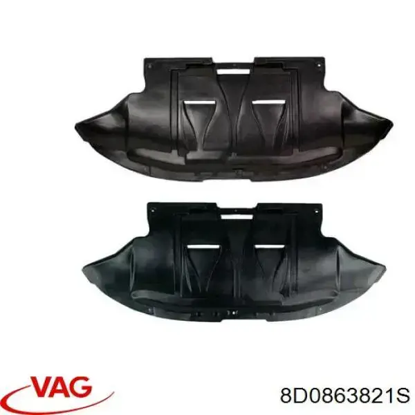 Protección delantera del motor VAG 8D0863821S precio, desde 47,62 EUR