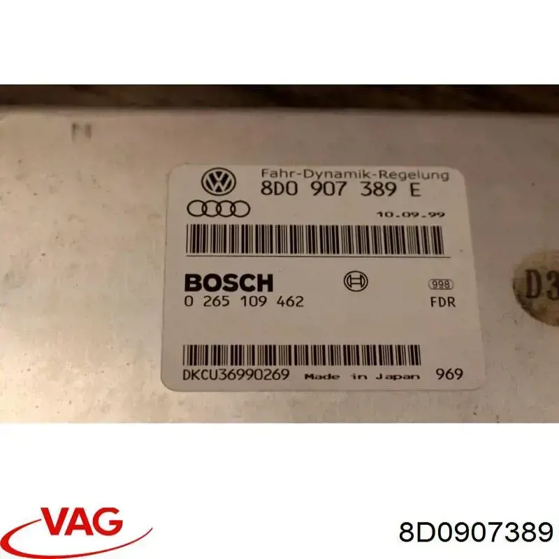 Comprar 0265109463 VAG Módulo de control de ESP