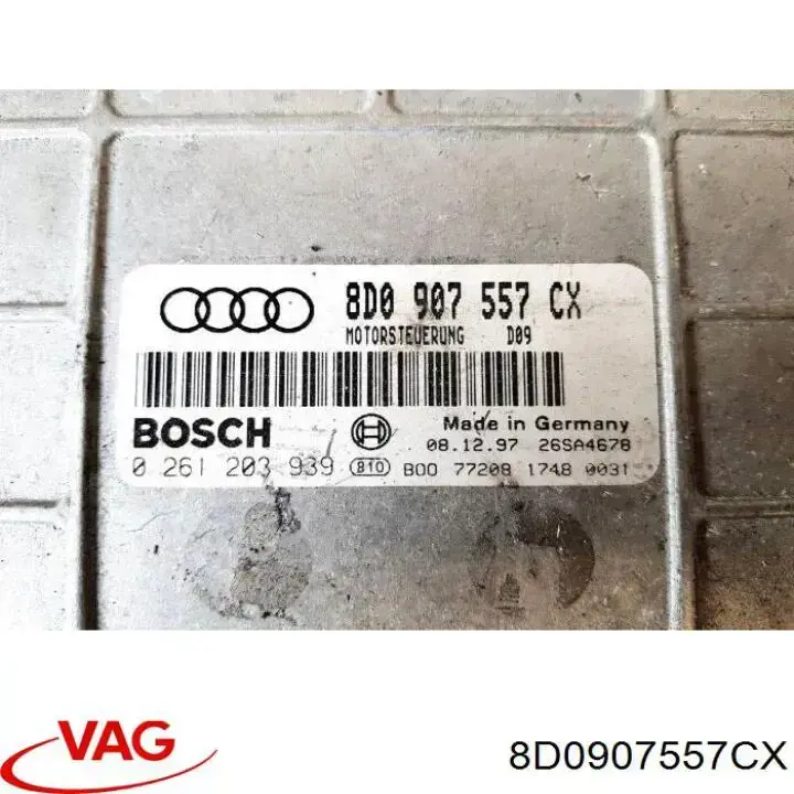Unidad de control del motor  VAG 8D0907557CX precio, desde 53,72 EUR
