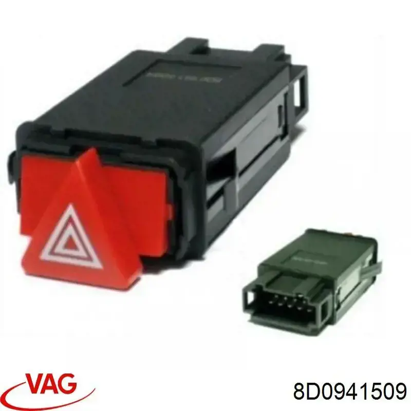 8D0941509 VAG boton de alarma