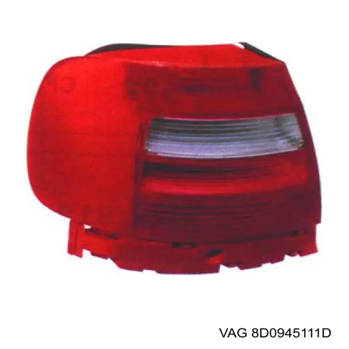 Comprar 8D0945111D VAG Piloto trasero izquierdo