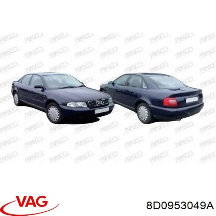 Intermitente izquierdo VAG 8D0953049A precio, desde 17,14 EUR