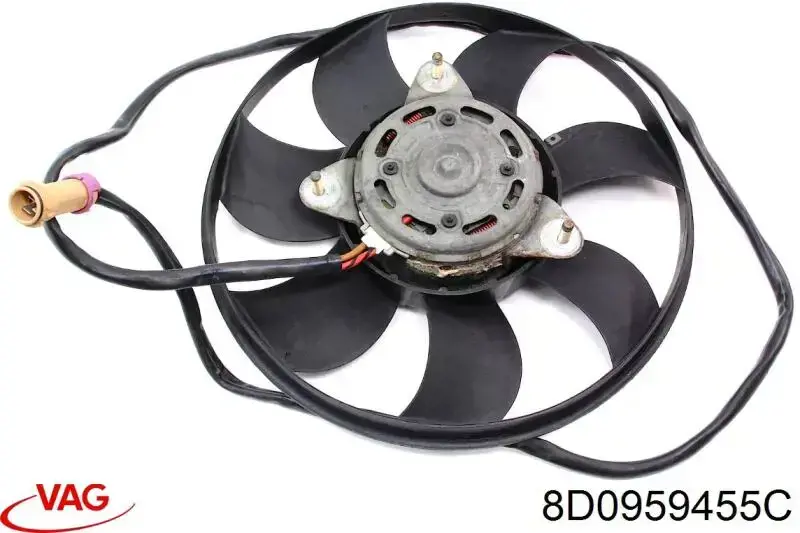 8D0959455C VAG ventilador del motor