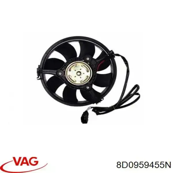 Comprar 8D0959455N VAG Ventilador del motor