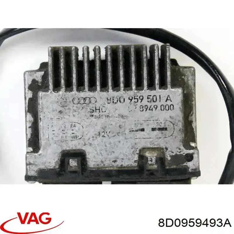 Resistencia del motor del ventilador del aire acondicionado VAG 8D0959493A precio, desde 190,19 EUR