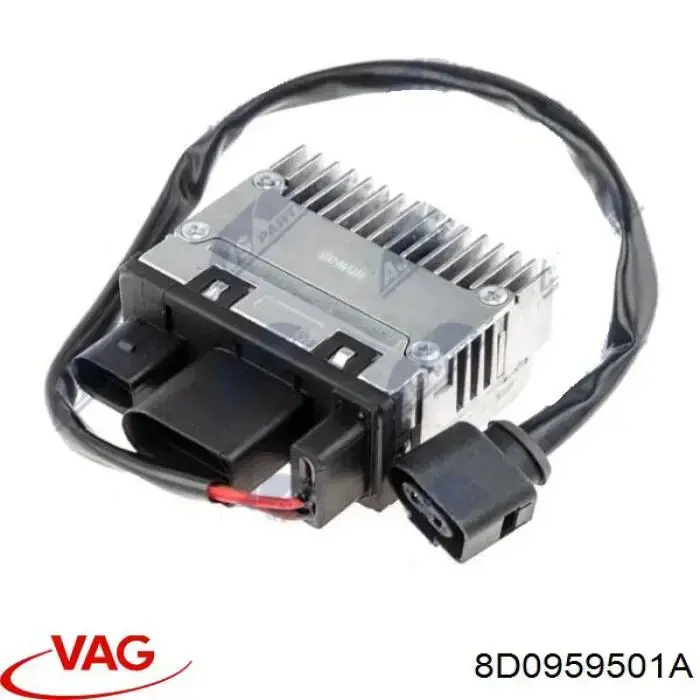 Regulador de velocidad del ventilador de refrigeración (unidad de control) VAG 8D0959501A precio, desde 66,63 EUR