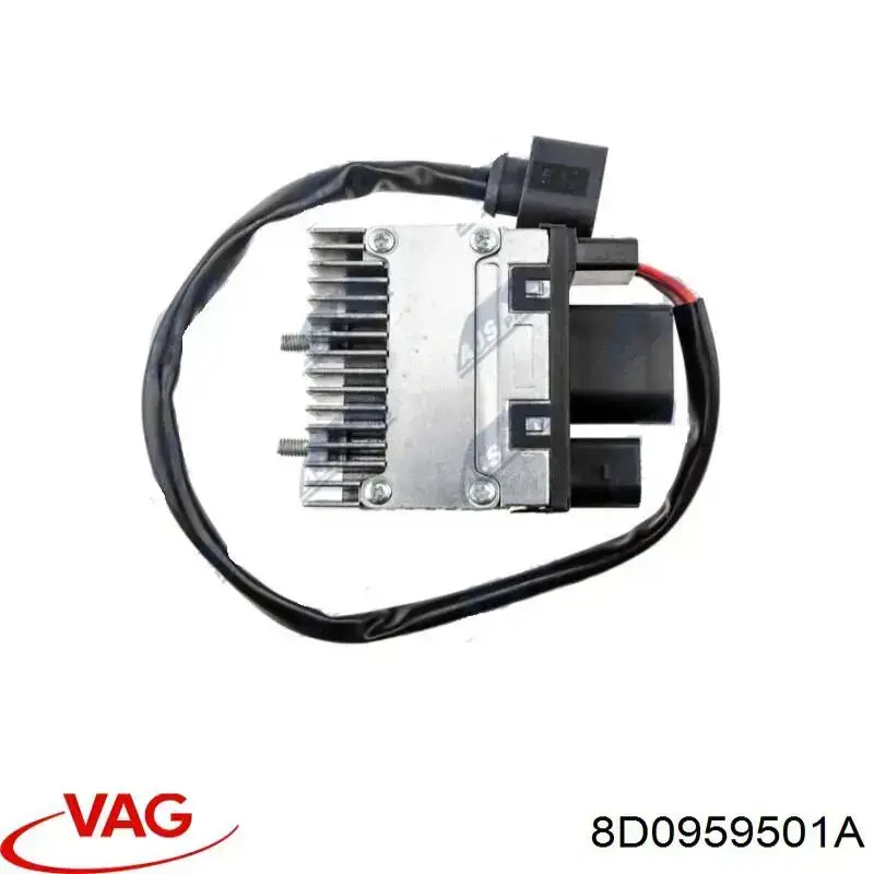 Comprar 8D0959501A VAG Regulador de velocidad del ventilador de refrigeración (unidad de control)