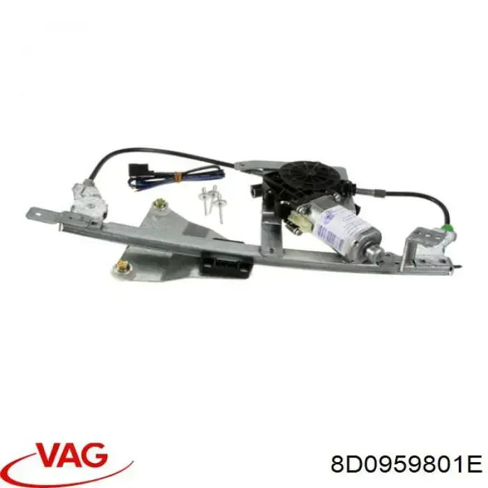 8D0959801A VAG motor eléctrico, elevalunas, puerta trasera izquierda