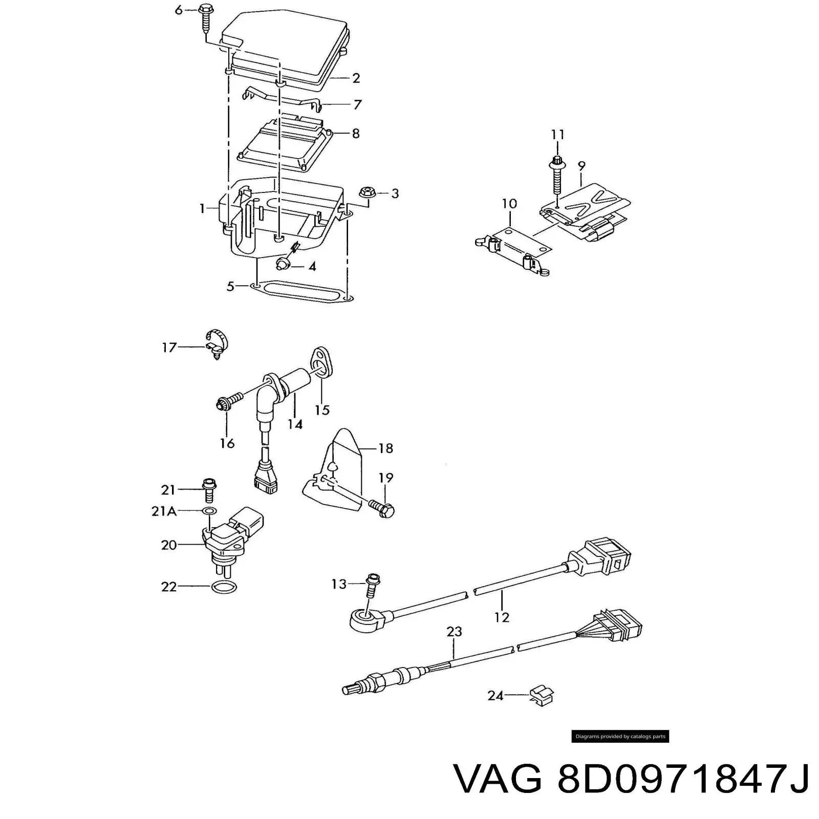 8D0971847J VAG 