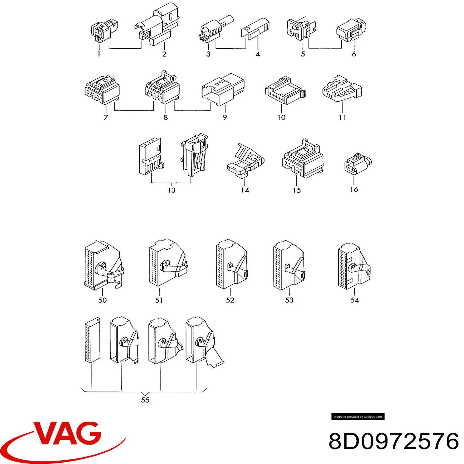  VAG 8D0972576 precio, desde 13,10 EUR