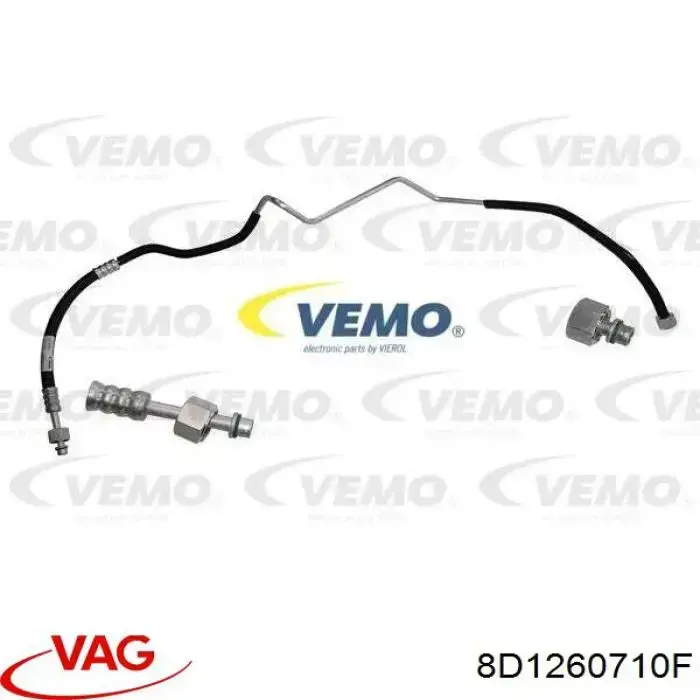 Comprar 8D1260710 VAG Manguera de aire acondicionado de condensador a evaporador