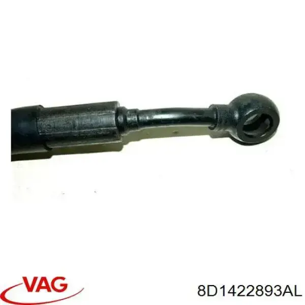Manguera de alta presión de la dirección asistida desde la bomba hasta la cremallera VAG 8D1422893AL precio, desde 44,64 EUR