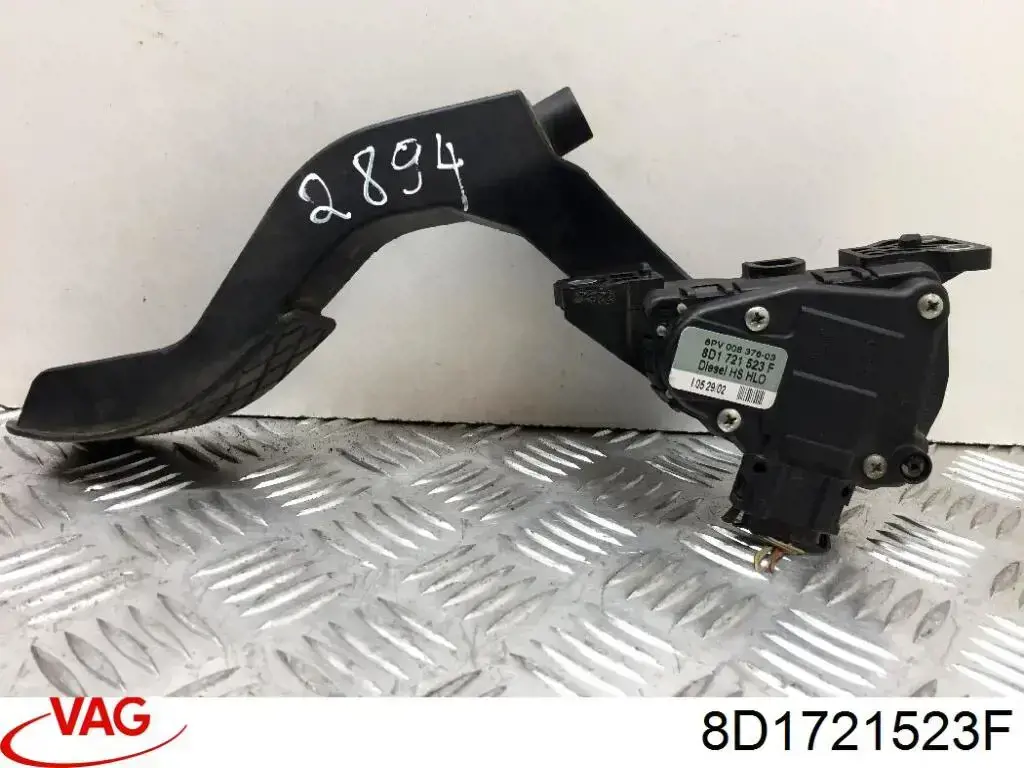 8D1721523K VAG Pedal de aceleracion