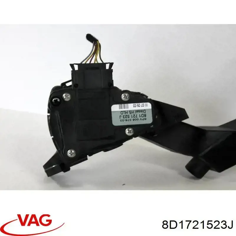 Comprar 8D1721523J VAG Pedal del acelerador