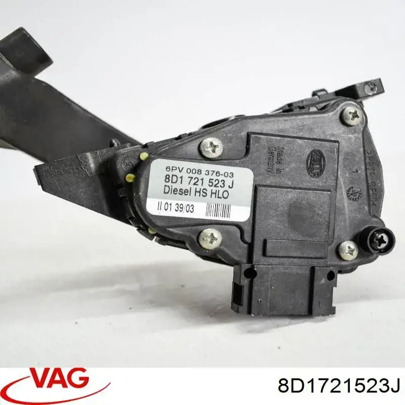 Potenciómetro pedal acelerador VAG 8D1721523J precio, desde 49,37 EUR