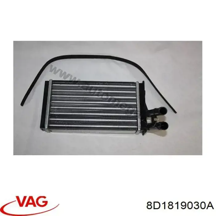 Radiador de calefacción VAG 8D1819030A precio, desde 24,36 EUR