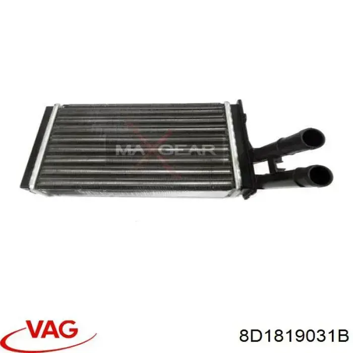 8D1819031B VAG radiador de calefacción